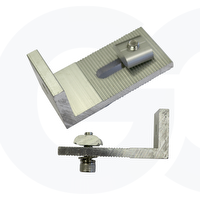 Lumax Aluminium L bracket w/ ridgenut + bolt