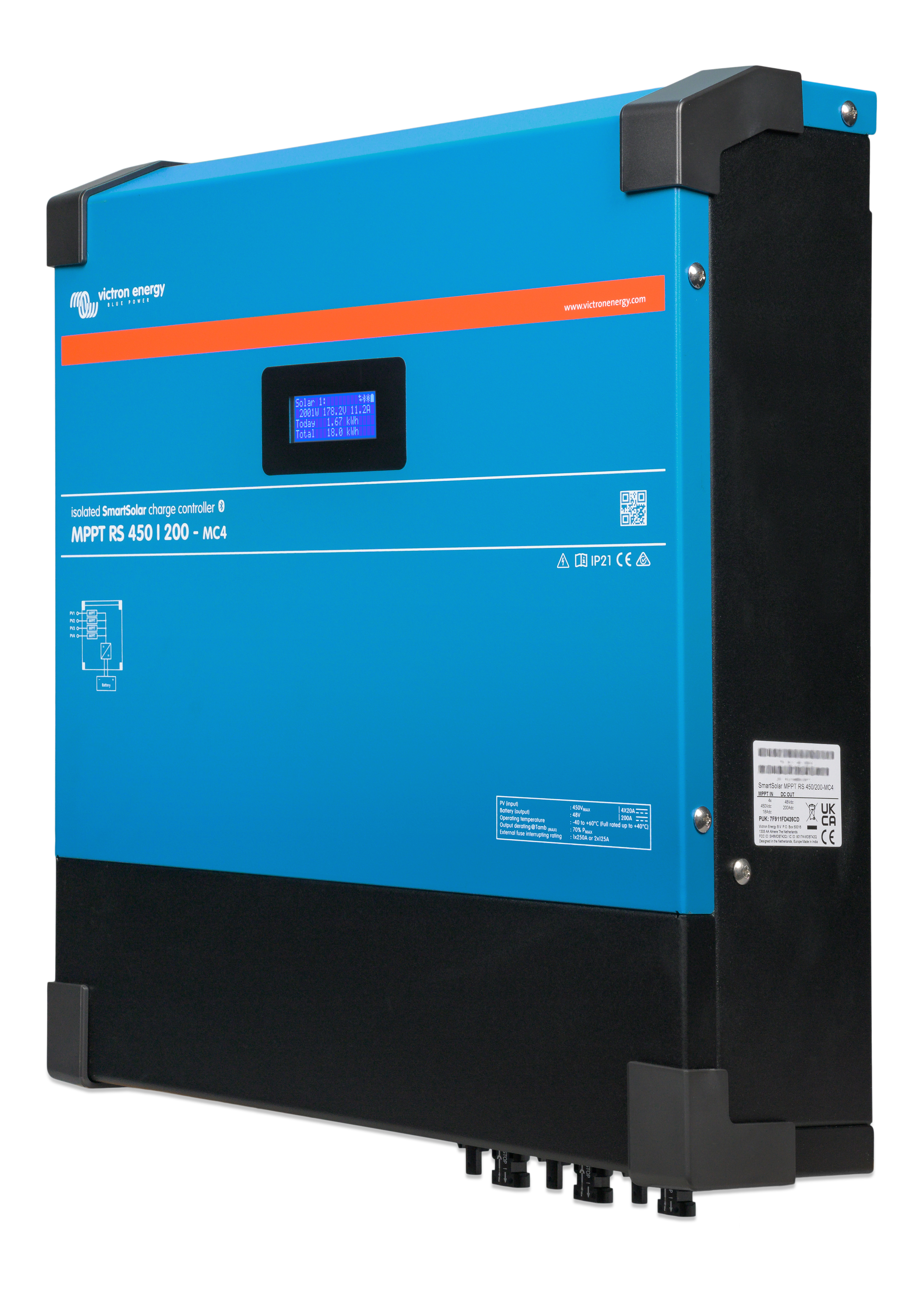 Victron SmartSolar MPPT RS 450/200-MC4