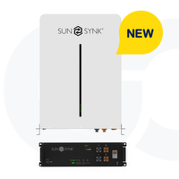 SunSynk Battery 5.12kWh 51.2V (G5.12 IP20) LFP Wall Mount