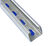 Rail - P2000 Slotted 6m Galv MPT0136