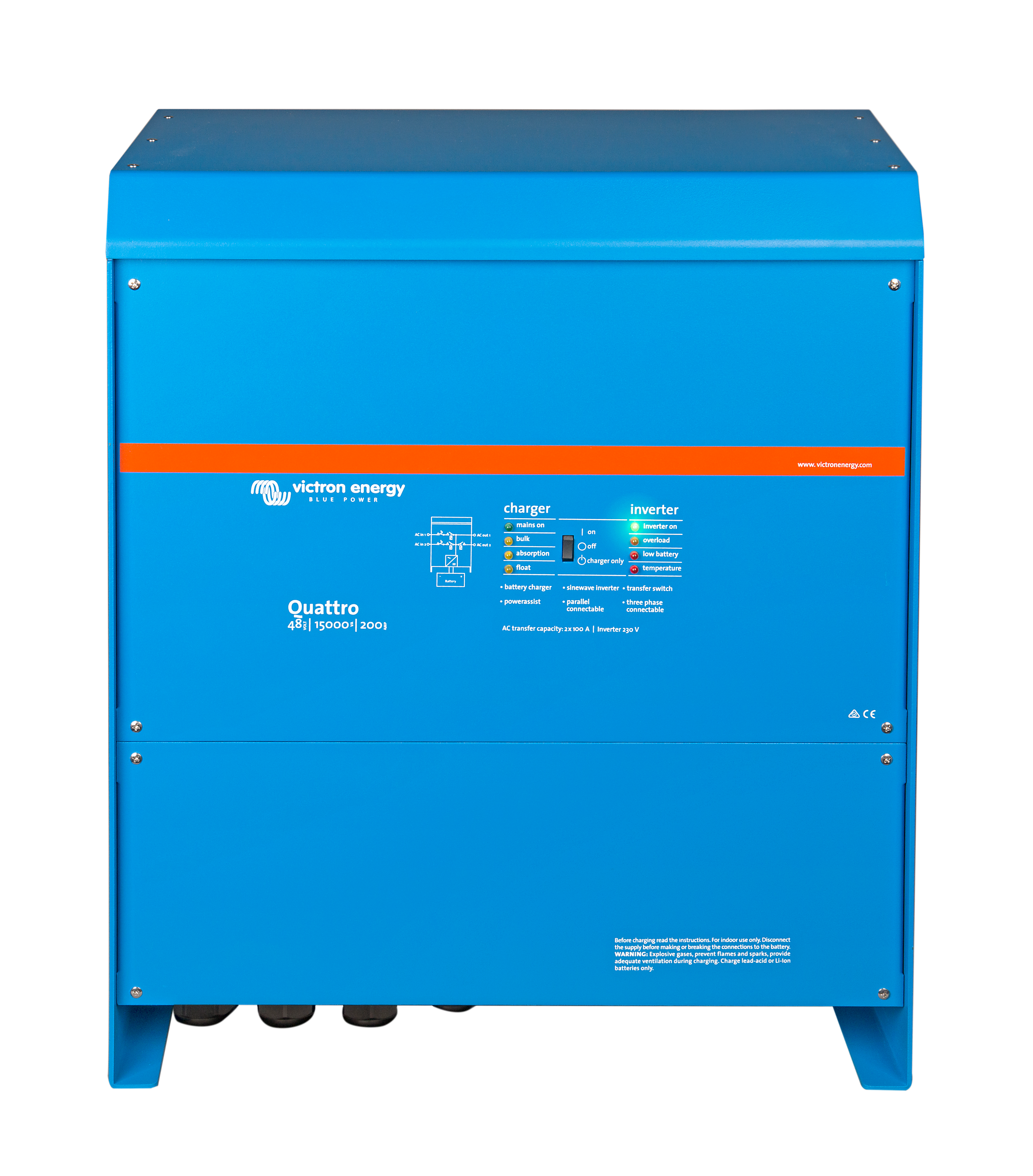 Victron Quattro 48/15000/200-100/100 230V VE.Bus