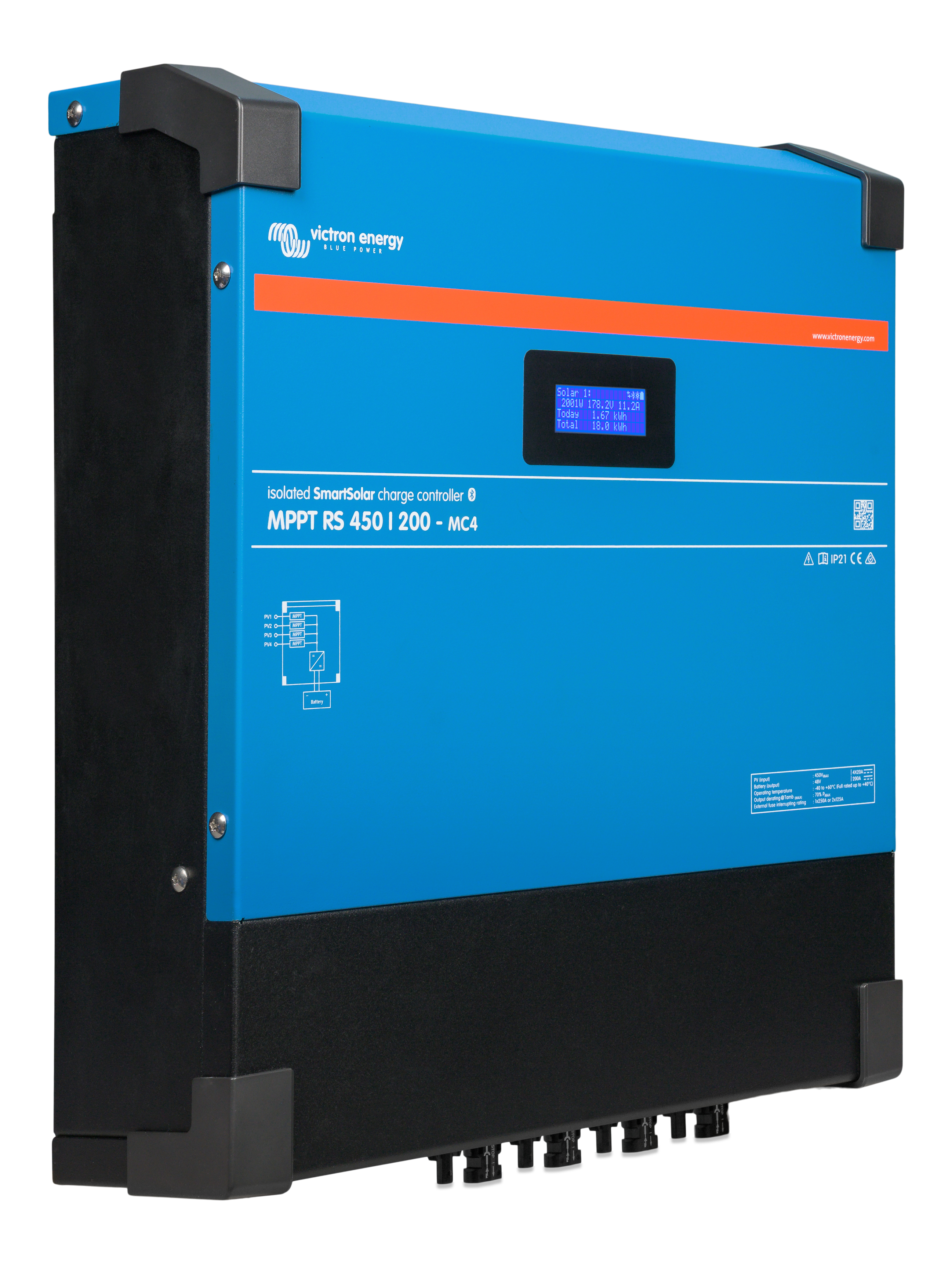 Victron SmartSolar MPPT RS 450/200-MC4