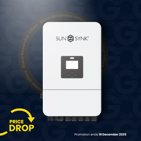 Sunsynk 8KW SG05LP1 EU SM2 LV Hybrid Compact